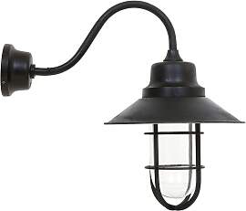 Nostaluce Vermont Wandleuchte antik schwarz