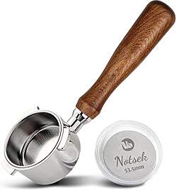 NOTSEK Bodenloser Siebträger 54mm mit Puck