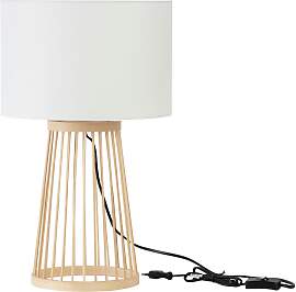 NOVA LUCE Tischleuchte "LOIS", natur, 1, 