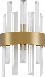 NOVA LUCE Wandleuchte "CROWN", gold, 1,