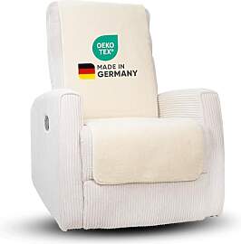 Novaliv Sesselschoner für Relaxsessel Natur -