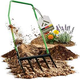 novaterra® Premium Grabegabel mit 5 Zinken -
