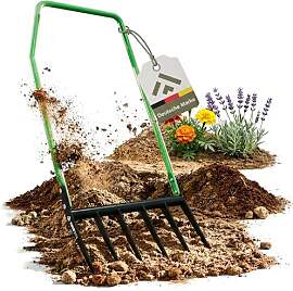 novaterra® Premium Grabegabel mit 6 Zinken -