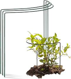 Novatool 3 Strauchstütze Metall halbrund 40 cm