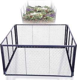 Novatool Garten-Komposter Metall 100x100x100 cm,