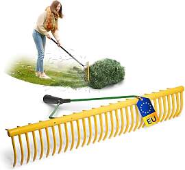 Novatool Gartenrechen-Kopf mit