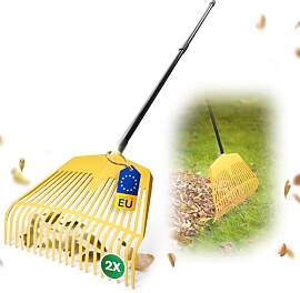 Novatool Laubbesen mit Teleskop-Stiel - 2 in 1