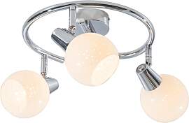 NOWA Deckenstrahler "DOXY", verchromt,