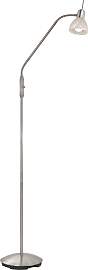 NOWA Stehlampe "DAYTONA", nickel matt,