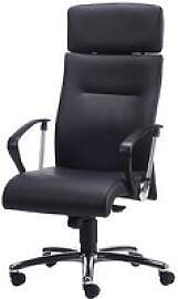 Nowy Styl Chefsessel Neo Leder schwarz, Gestell