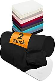 npluseins 2er Pack Bezüge und/oder Nackenrolle -