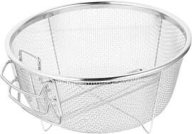 NUOBESTY Edelstahl Frittierkorb Rund 28cm