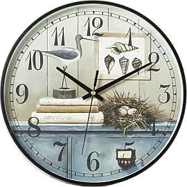 NUOVO 12 Zoll Vintage Wanduhr, Mediterraner Stil