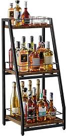 Nuovoware 3-Tier Abgestufte Liquor Cabinet Mini