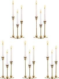NUPTIO Satz von 5（15 Stück Messing Gold Metall