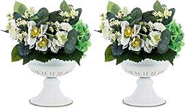 Nuptio Weiße Vase für Hochzeitsdekorationen - 2