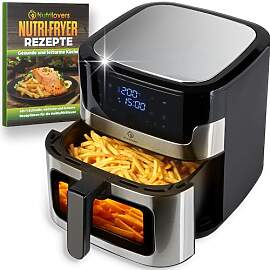 Nutrilovers Heißluftfritteuse NUTRI-FRYER