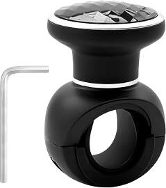 NVGFTG Schwarz Lenkradknauf Pkw Universal