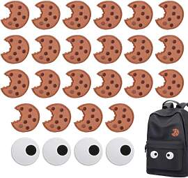NYGGTYK 26 Stück Bügelflecken, Keksbrillen
