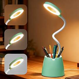 Nzkeuf Schreibtischlampe Kinder, LED