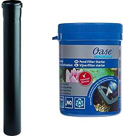 Oase 55043 Ablaufrohr schwarz DN75/480 mm |