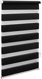 OBdeco Doppelrollo Duo Rollo Klemmfix ohne Bohren