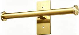 OBODING Doppelte Rolle Toilettenpapierhalter, Gold 