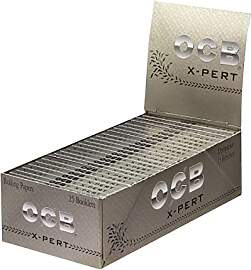 OCB 15430 X-PERT kurzes Papier, Silber