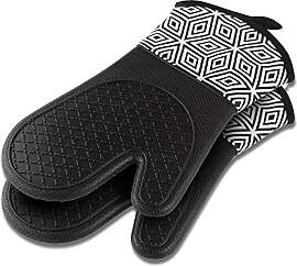 Ocves Ofenhandschuhe aus Silikon & Baumwolle | 