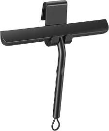 Oderra Duschabzieher Silikon 21 cm Schwarz –