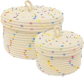 Oenothera 2 Stücke Korb Aufbewahrung, Korb