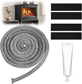 Ofen Dichtschnur 14mm x 3M, Kamin Dichtungsseil