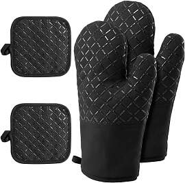 Ofenhandschuhe und hitzebeständige