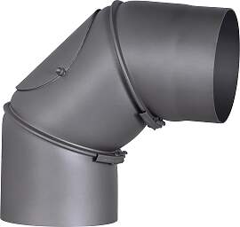 Ofenrohr FIREFIX, grau, B:16,5cm H:29cm L:29cm,