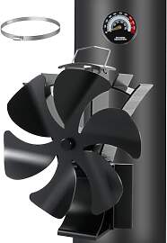 Ofenventilator, 6 Blätter Magnetisch Ofen