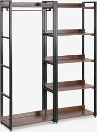 Offenes 2-teiliges Modulares Schrankelement Mit