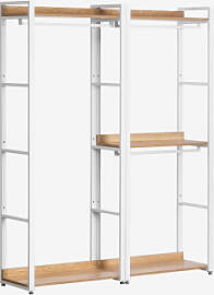 Offenes 2-teiliges Modulares Schrankelement Mit