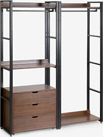 Offenes 2-teiliges Modulares Schrankelement Mit