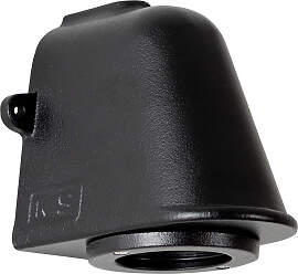 Offshore Wandleuchte Schwarz mit LED