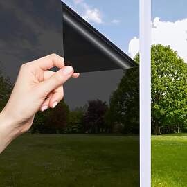 OFHome Fensterfolie Blickdicht von Aussen,
