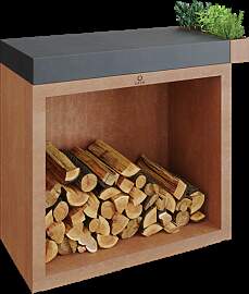 OFYR Butcher Block Storage 90 Corten Keramik