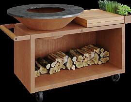 OFYR Island+ Corten 100 PRO Teakholz