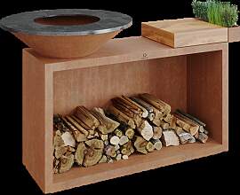 OFYR Island+ Corten 85 Teakholz