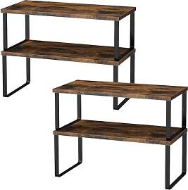 OGEMXU Küchenschrank Organizer,4er-Pack Regal