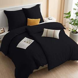 ohano Bettwäsche 135x200 4teilig Bettwäsche-Sets 