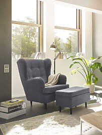 Ohrensessel ED EXCITING DESIGN "Oskar",