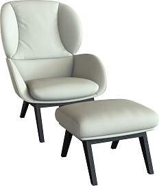 Ohrensessel FLEXLUX "Adria Designsessel,