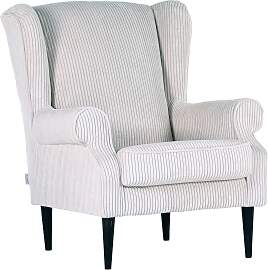 Ohrensessel Viola in Beige
