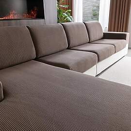 OHSIO Stretch Sofa Sitzkissenbezug - Rutschfester