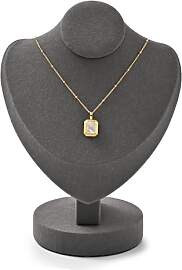 Oirlv Mikrofaser Halskette Display Stand Schmuck